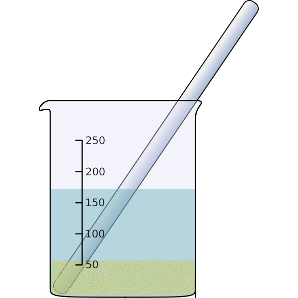 SVG Distillation flask