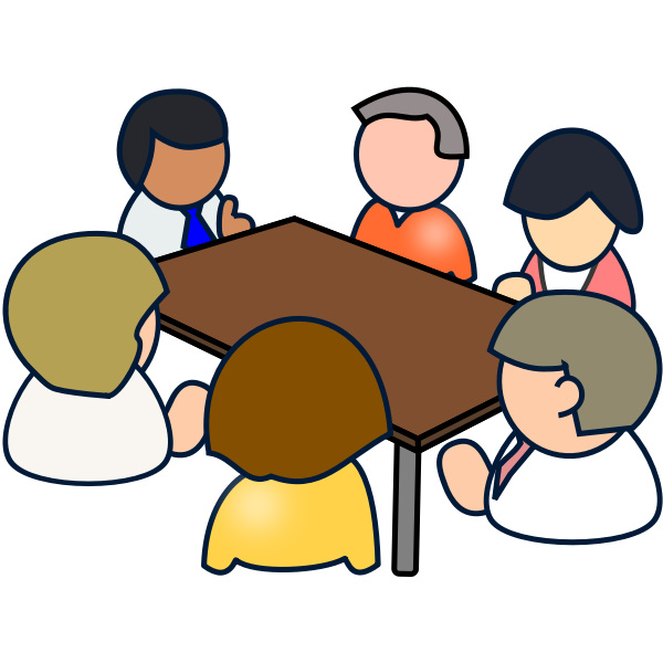 SVG Diverse meeting