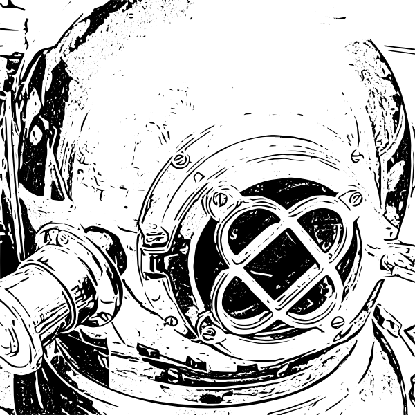 SVG Diving helmet