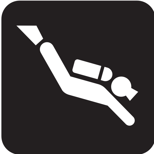 SVG Diving symbol