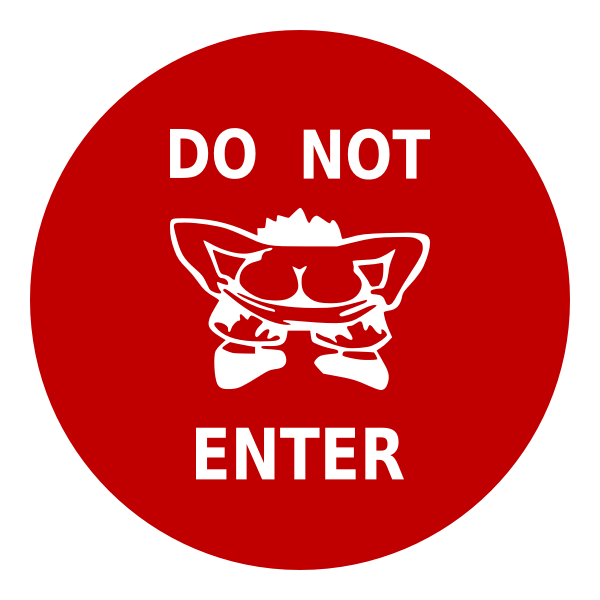 SVG Do not enter