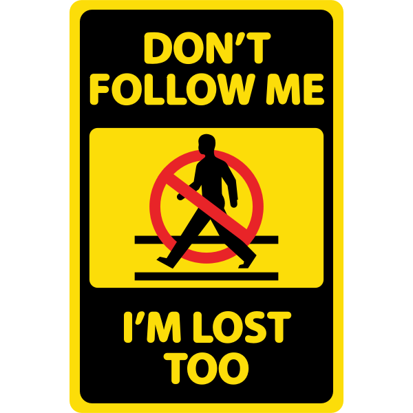 SVG Do not follow me
