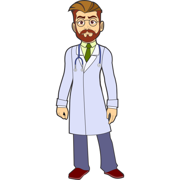 SVG Doctor with a beard