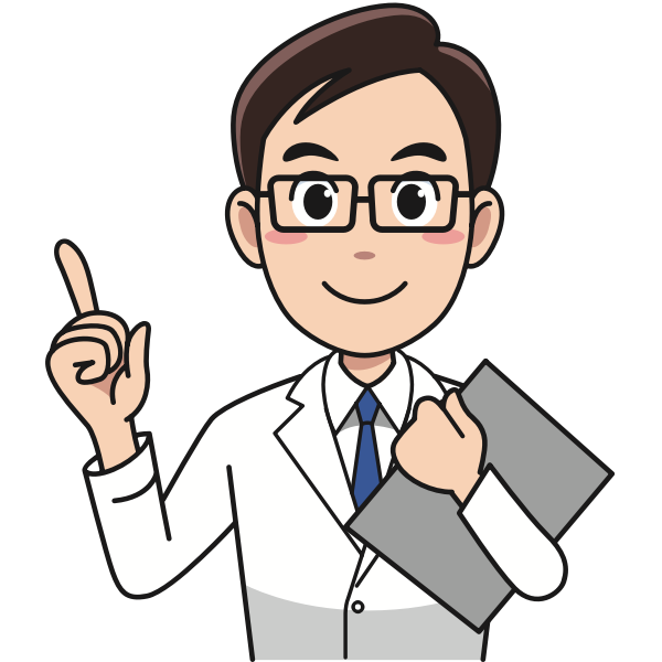 SVG Doctor with eyeglasses