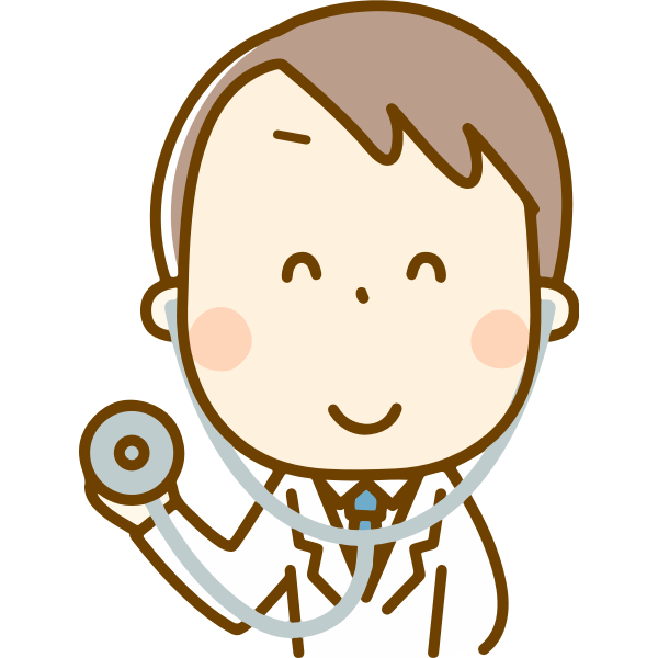 SVG Doctor with stethoscope