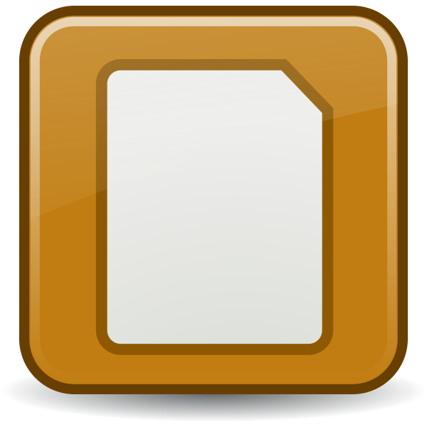 SVG Document icon vector clip art