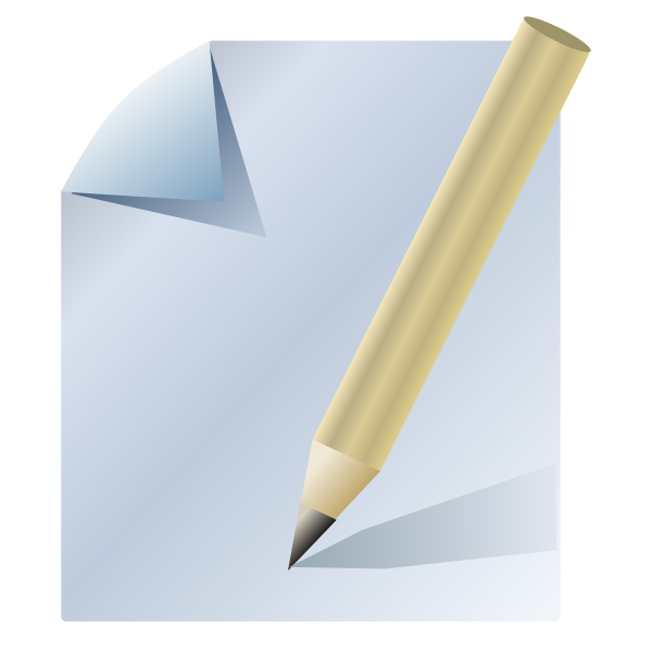 SVG Document icon vector drawing