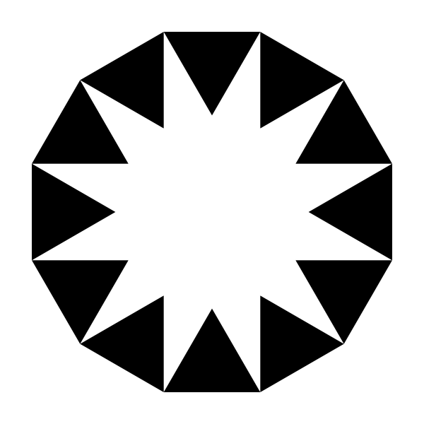 SVG Dodecagon image