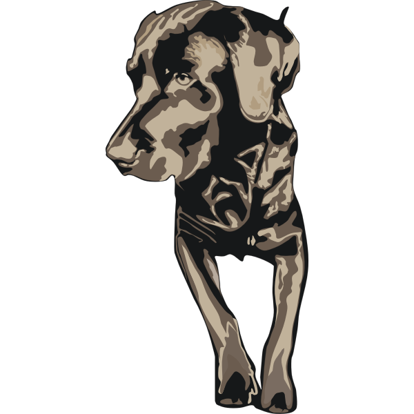SVG dog