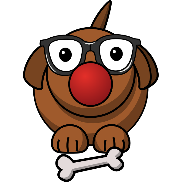 SVG Dog and bone
