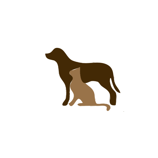 SVG Dog and cat