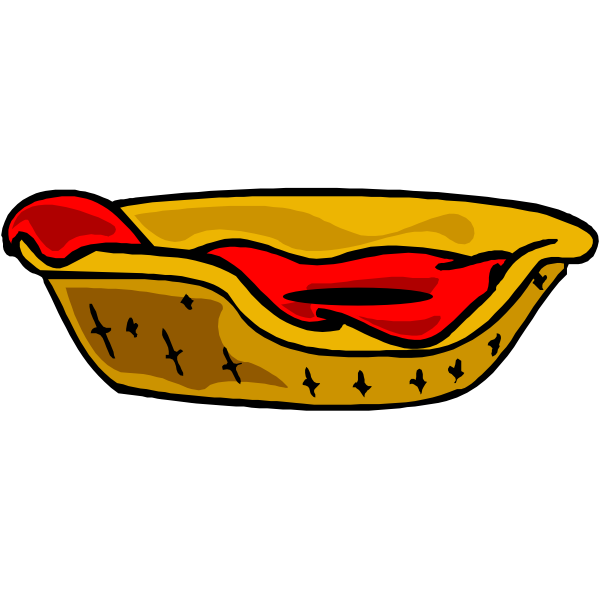 SVG Dog bed vector image