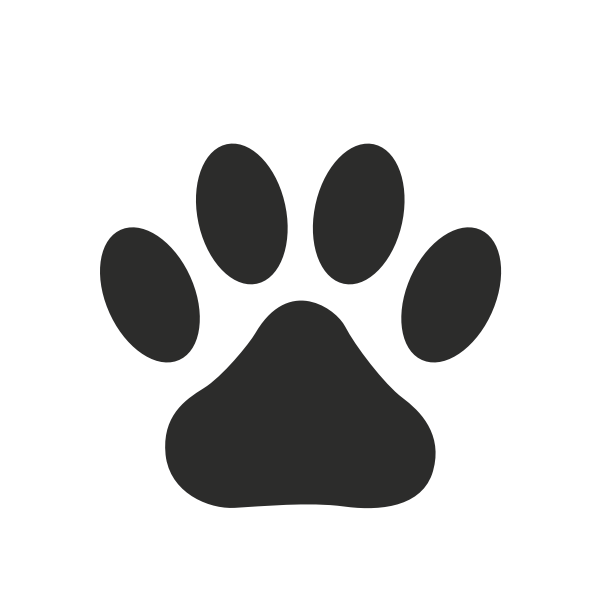 SVG Dog footprint
