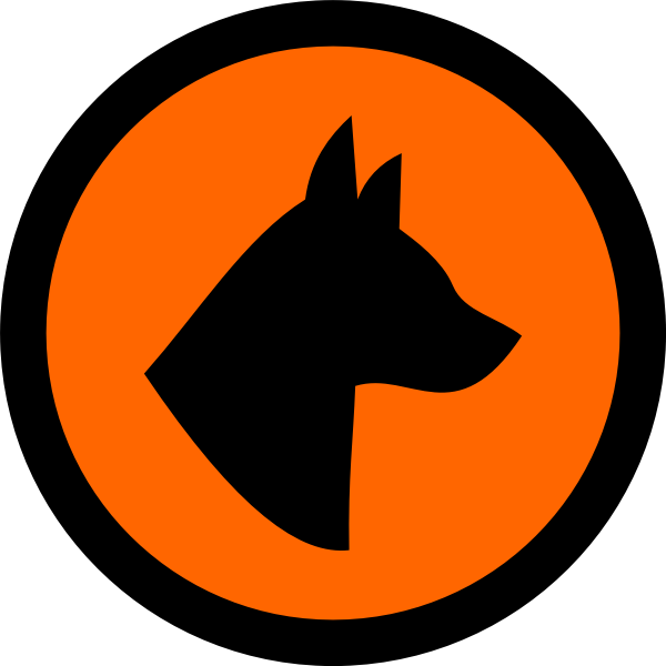 SVG Dog hazard