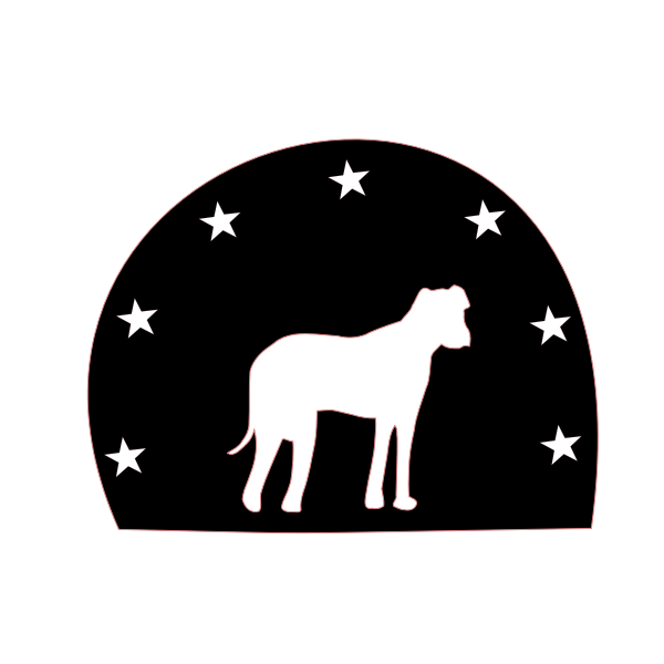 SVG Dog silhouette