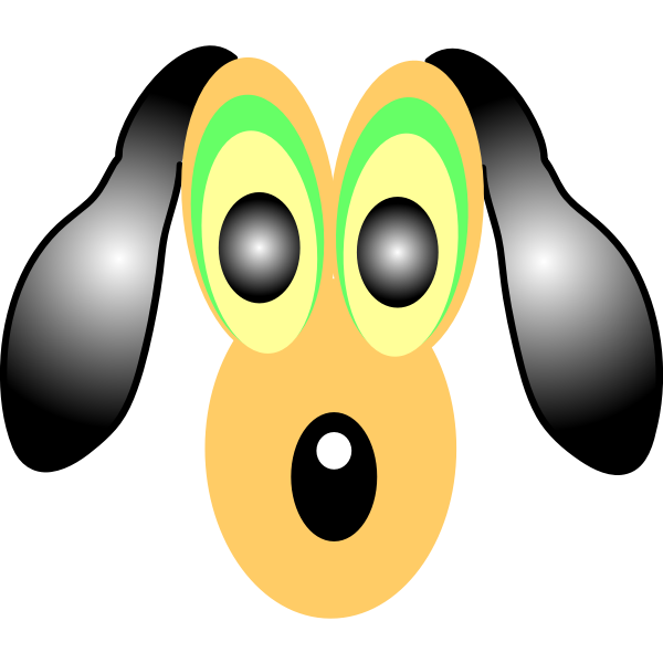 SVG dogcartoon