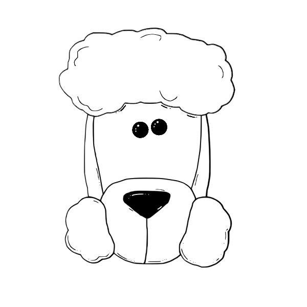 SVG Dogface vector image