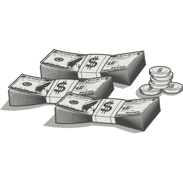 SVG Dollar money