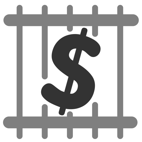 SVG Dollar symbol icon