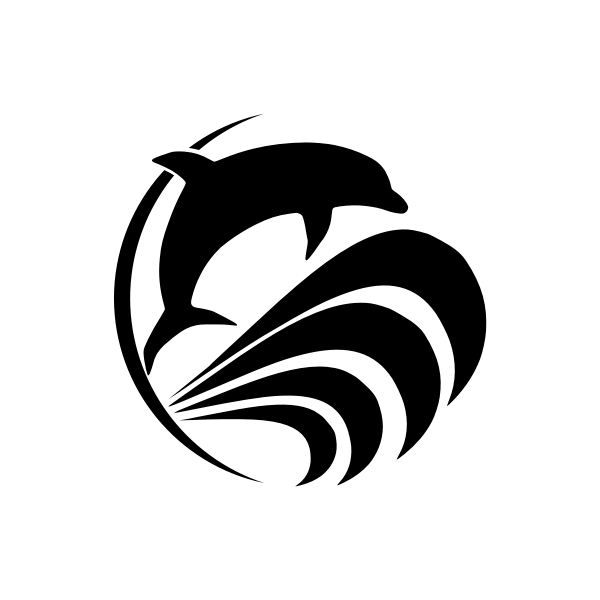 SVG Dolphin tattoo