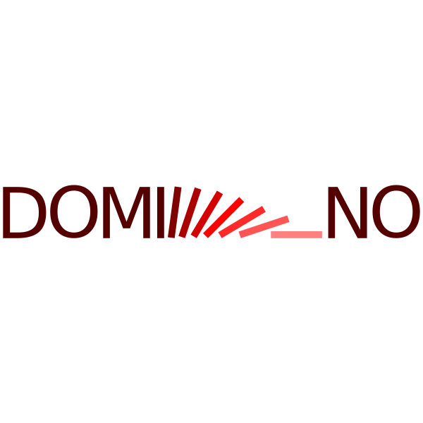 SVG Domino logotype concept