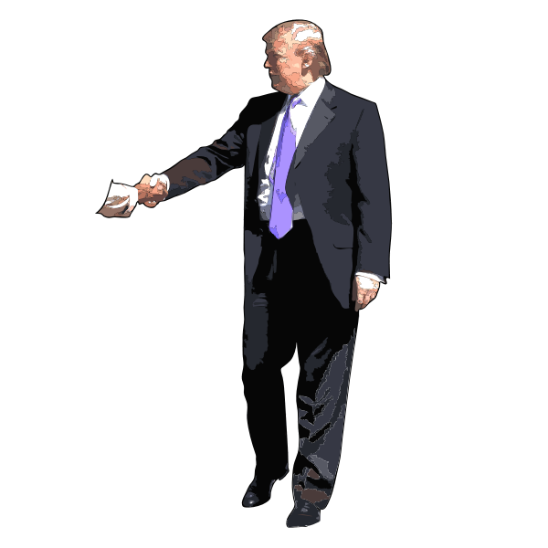 SVG Donald Trump Handshake 2015072950
