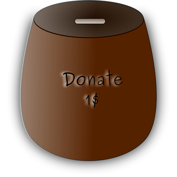 SVG Donation Box