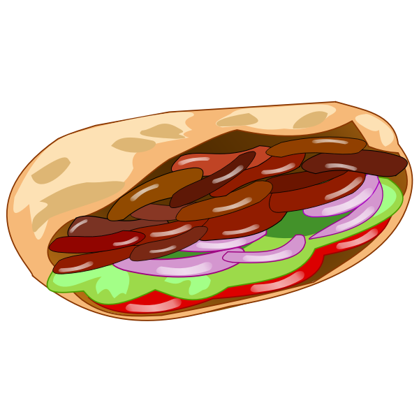 SVG Doner kebab