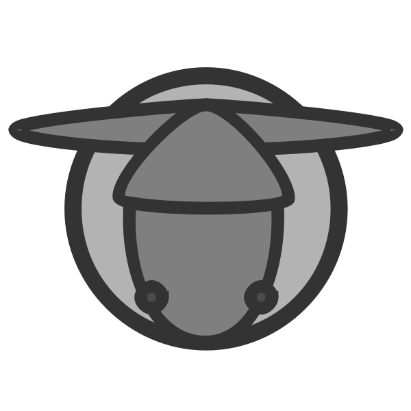 SVG Donkey head icon