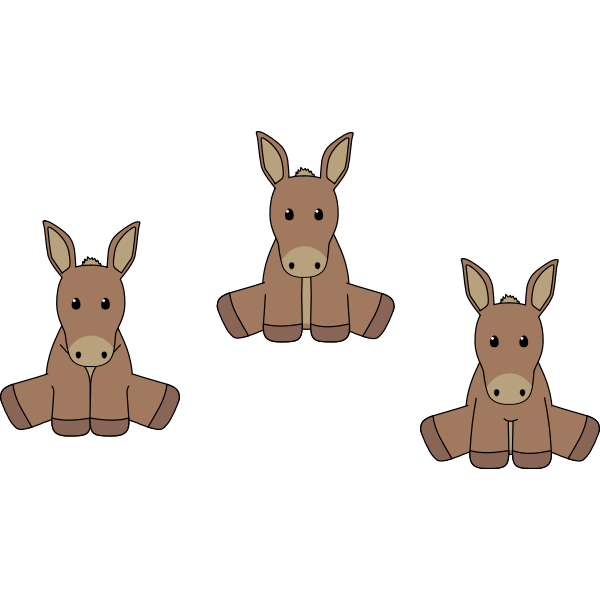SVG Donkeys