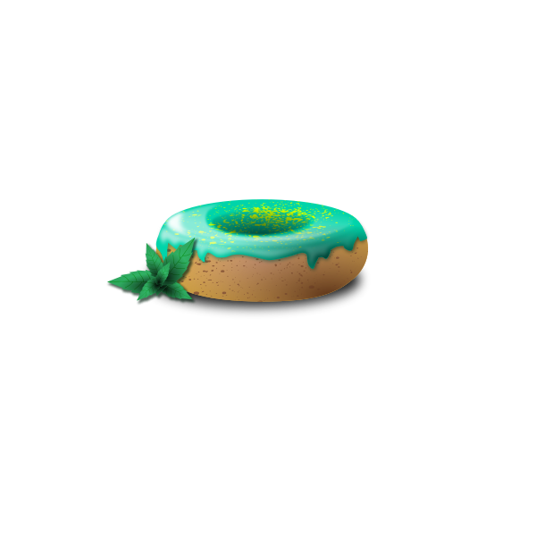 SVG Donut vector image