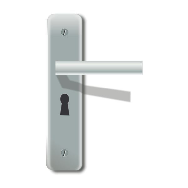 SVG Door latch