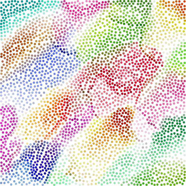 SVG Dot background