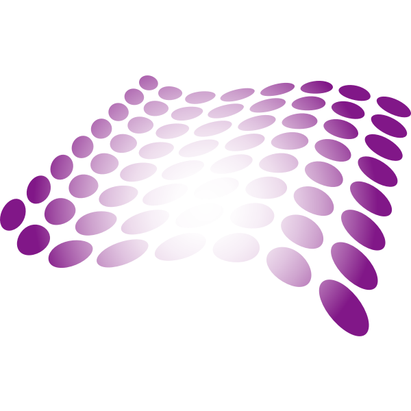SVG Dots Perspective
