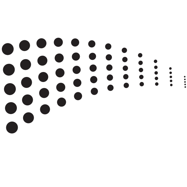 SVG Dotted pattern black dots