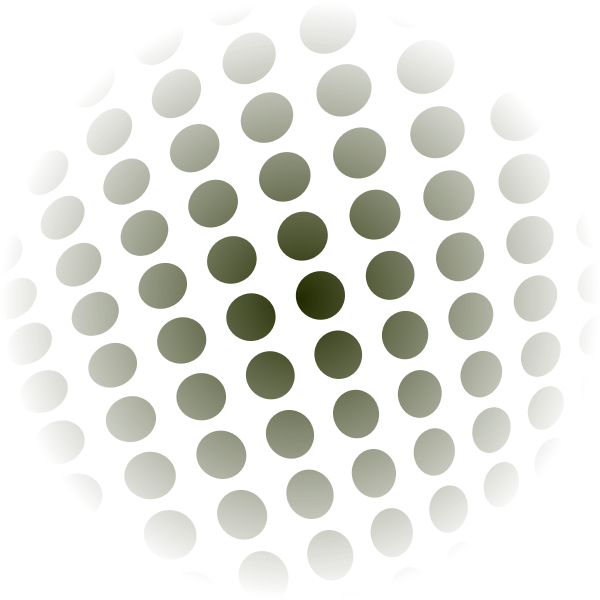 SVG Dotted pattern gradient color