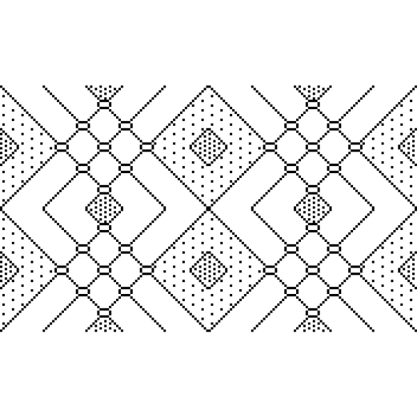 SVG Dotty black and white background