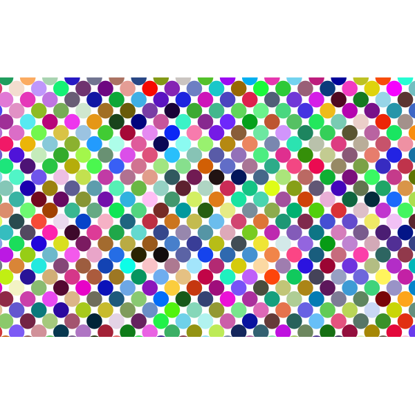 SVG Dotty pattern in many colors