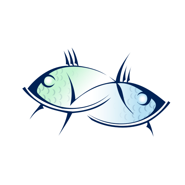 SVG Double fish