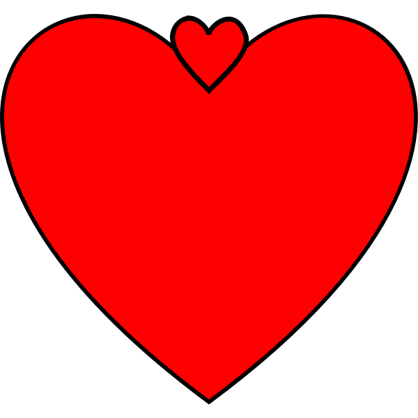 SVG Double heart