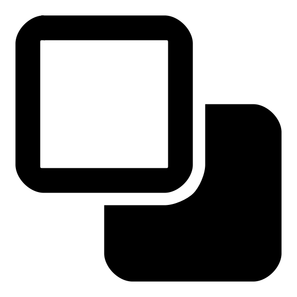 SVG Double monochrome squares