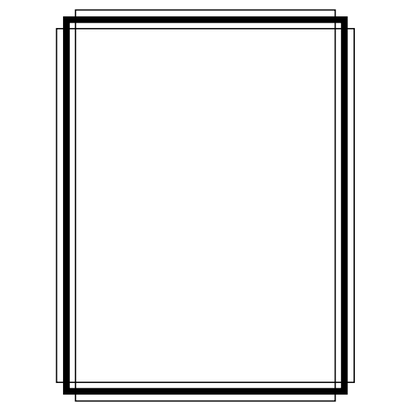 SVG Doubled border