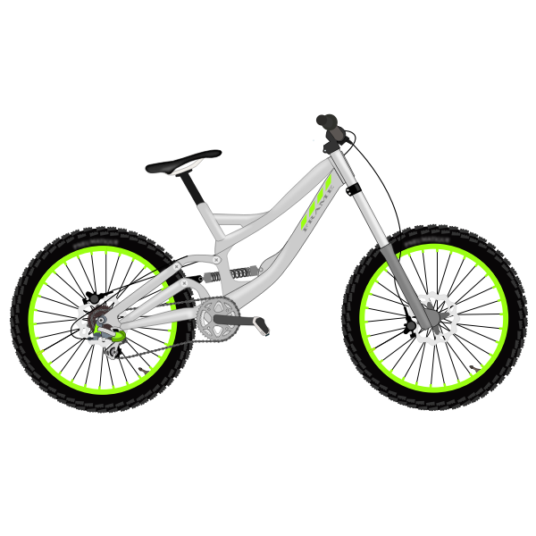 SVG Down hill bike