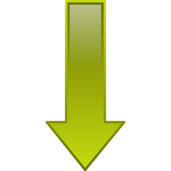 SVG Down pointer