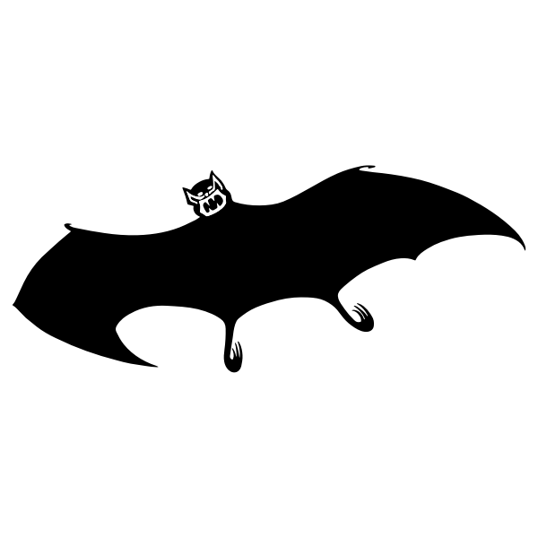 SVG Dracula bat