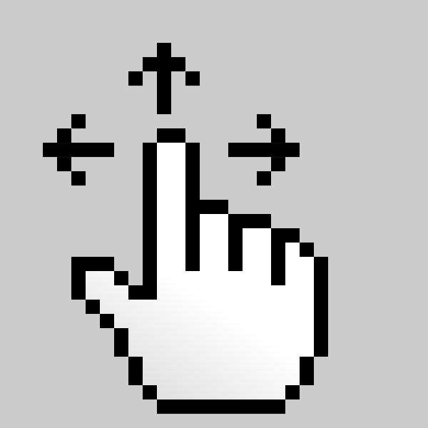 SVG Drag cursor sign