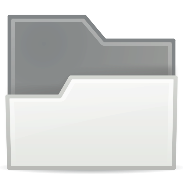 SVG Dragging white folder