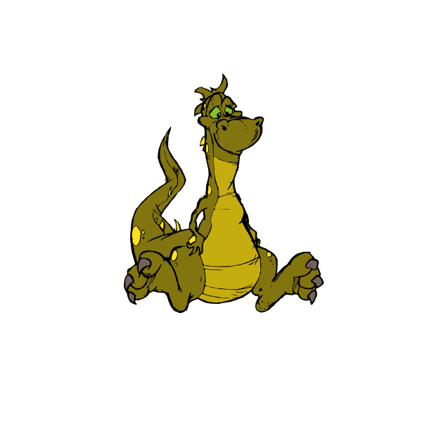 SVG drago