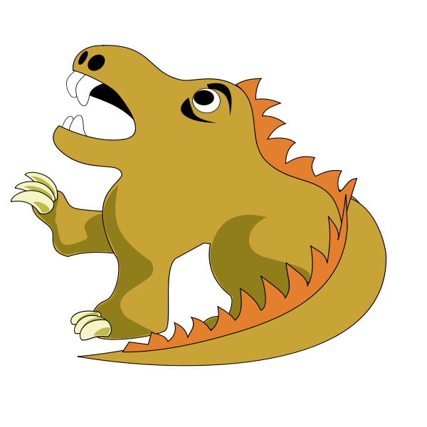 SVG dragon