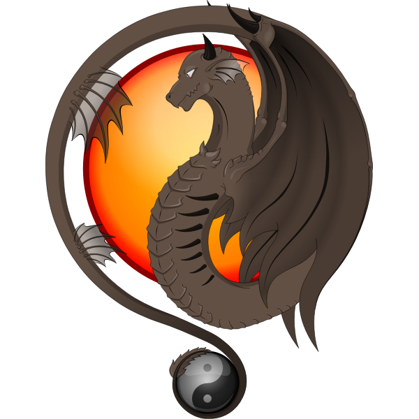 SVG Dragon de sol